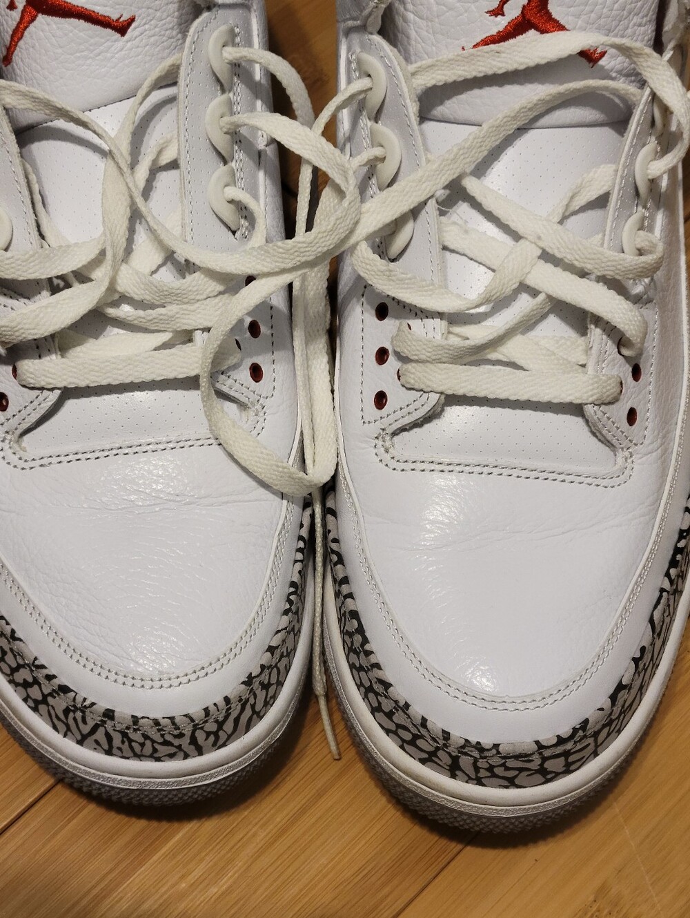 Air Jordan 3 Retro White Cement 2011 Men’s Size 15 - Picture 3 of 10